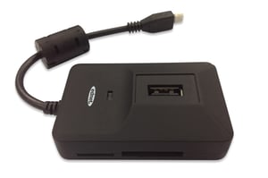 Ednet 31516 czytnik kart USB 2.0 Czarny
