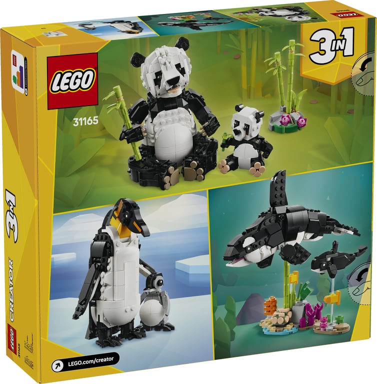 LEGO Creator Dzikie zwierzęta: rodzina pand