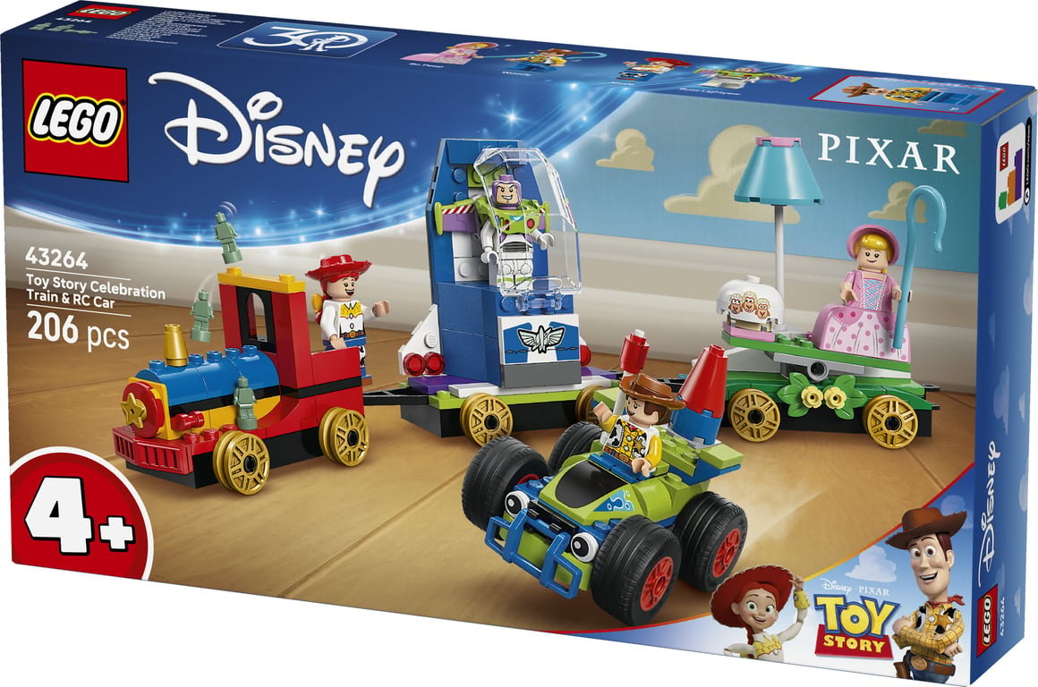 LEGO Disney Toy Story — Okolicznościowy pociąg i Pan Sterowany