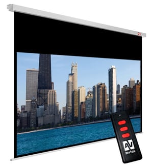 Avtek International Cinema Electric 270 Projector Screen, 3.07 m (121"), 16:9
