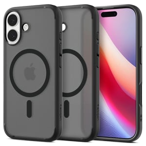 Spigen Ultra Hybrid (MagFit) pokrowiec na telefon komórkowy 16 cm (6.3") Czarny