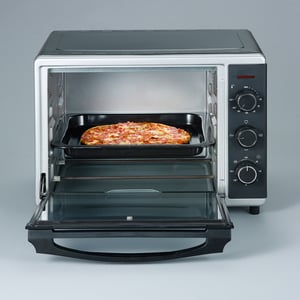 Severin TO 2056 30 l Czarny, Stal nierdzewna Grill