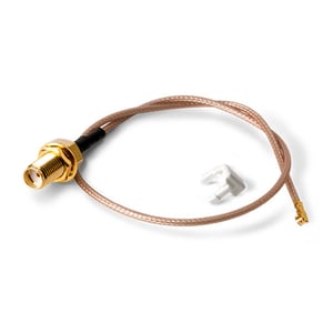 Satel IPX-SMA antenna accessory Antenna connection cable, red, 250 mm