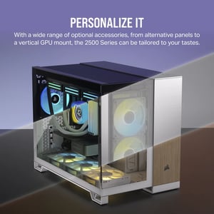Corsair 2500X RGB Micro Tower Biały