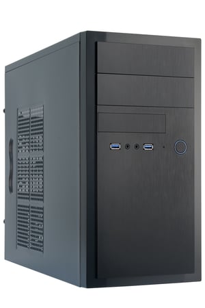 Chieftec HT-01B-OP zabezpieczenia & Mini Tower-datorhållare, svart