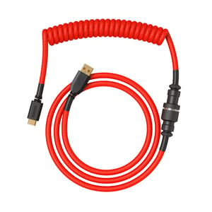 Glorious Gaming GLO-KB-ACC-CBL-COIL-CRED Tastatur-/Mauskabel Rot 1,4 m