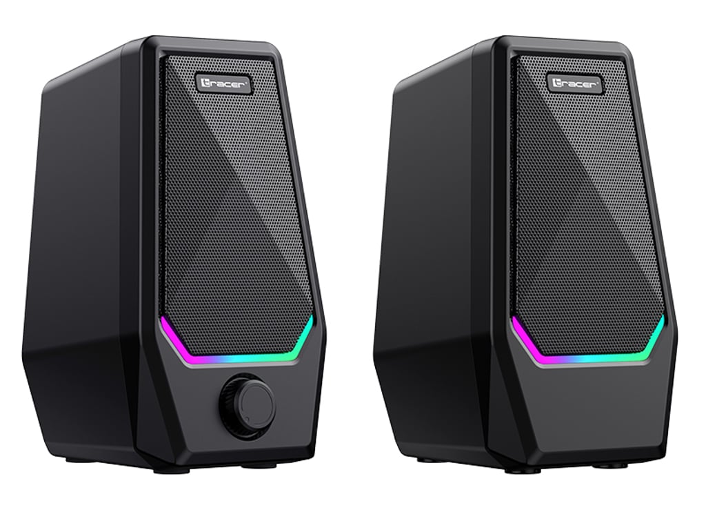 фото Акустические колонки Tracer 2.0 Loop 2 RGB Black (TRAGLO47764) 1