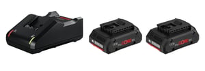 Bosch 1 600 A01 BA3 Akku/Ladegerät für Elektrowerkzeuge – Set aus Akku und Ladegerät
