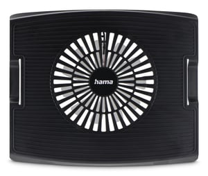 Hama Wave podkładka chłodząca do laptop 39,6 cm (15.6") Czarny