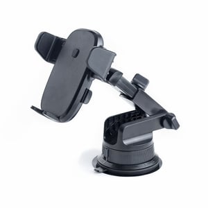 Extralink EPH-I1 Car Phone Holder with Inductive Charger, Automatic Clamp, Black