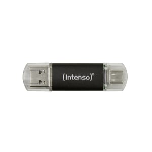 Intenso Twist Line USB-Stick 128 GB USB Typ A / USB Typ C 3.2 Gen 1 (3.1 Gen 1) Anthrazit