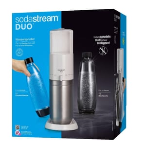 SodaStream DUO Stainless Steel, White