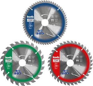 kwb 584795 circular saw blade 16,5 cm 3 szt.