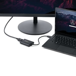 StarTech USB32DPES2 zewnętrzna karta graficzna usb 3840 x 2160 px Czarny