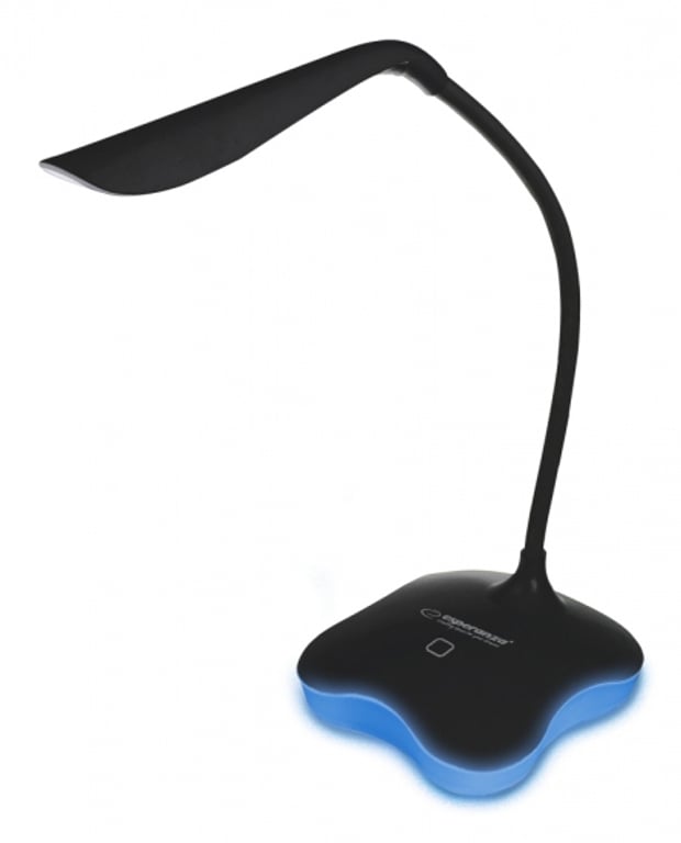 Esperanza ELD105K lampa stołowa 3 W LED Czarny