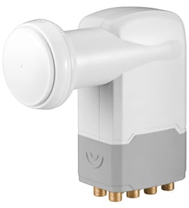 Goobay SAT Universal Octo 0.1dB LNB Converter 10.6–12.75 GHz White