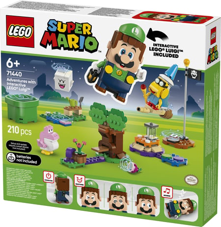 LEGO Super Mario Przygody z interaktywną figurką ® Luigi™