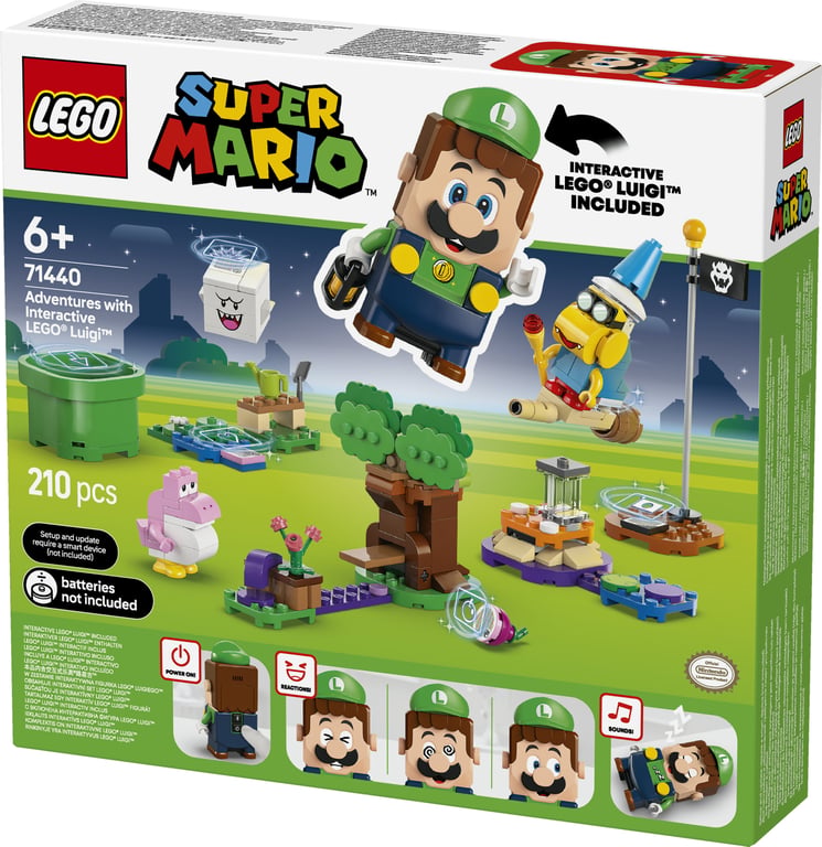 LEGO Super Mario Przygody z interaktywną figurką ® Luigi™