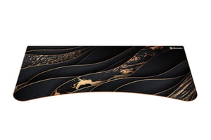 Arozzi Arena Gaming-Mauspad Schwarz, Gold