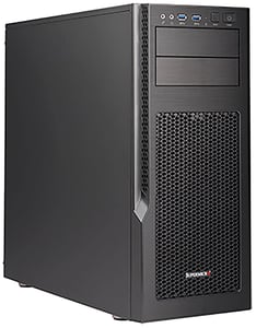 Supermicro SYS-530AD-I Midi-Tower-Barebone-PC, schwarz, grau, Intel Z590, LGA 1200 (Sockel H5)