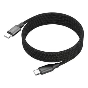 Ansmann 1700-0186 USB Cable, 1.2 m, USB-C, 0.48 Gbit/s, 60 W, Black