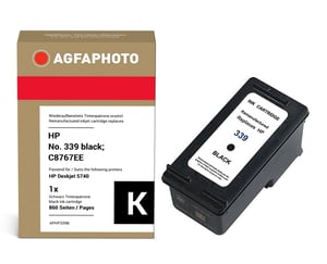 AgfaPhoto APHP339B nabój z tuszem 1 szt. Zamiennik Standardowa wydajność Czarny