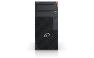 Fujitsu ESPRIMO P6012 Intel® Core™ i5 i5-12400 8 GB DDR4-SDRAM 256 GB SSD Windows 11 Pro Desktop PC Black, Red