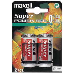 Maxell Super Ace Jednorazowa bateria Cynkowo-węglowy