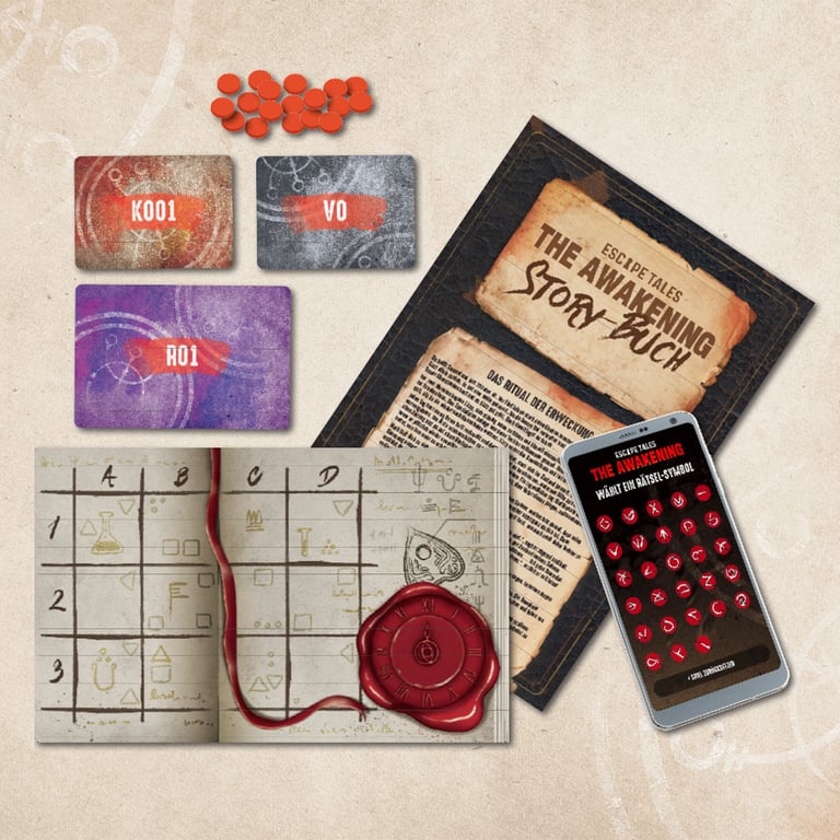 Kosmos Escape Tales: The Awakening Gra planszowa Dedukcja