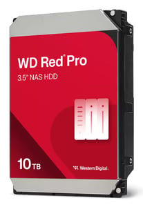 Western Digital Red Pro Festplatte 10 TB, 7200 U/min, 512 MB, 3,5", SATA III