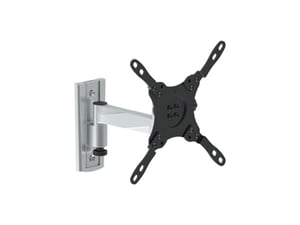 Equip 650106 Halterung für Fernseher mit 106,7 cm (42") Bildschirmdiagonale, Aluminium, Schwarz
