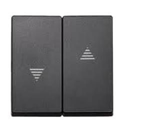 Merten 435514 Light Switch, Anthracite