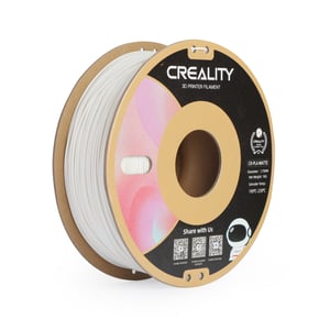 Creality 3301010296 3D-utskriftsmaterial Polymjölksyra (PLA) Vit 1 kg