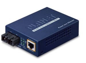 PLANET FTP-802 nätverkskonverterare 100 Mbit/s 1310 nm Multifunktionell Blå