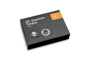 EK EK-Quantum Torque 6-pack HDC 16 momentnyckelhuvud, silver, 1/4", 6 st.