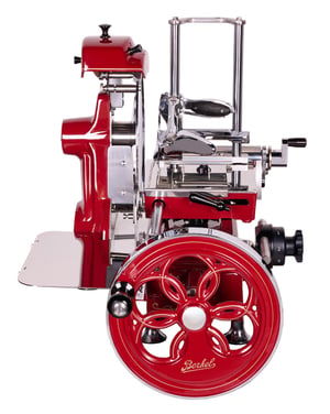 Berkel BK-B2024-0000F krajalnica Ręczny Czerwony, Stal nierdzewna Stal nierdzewna