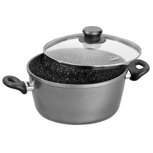 STONELINE 6741 1.8 L Soup Pot, Anthracite Aluminum