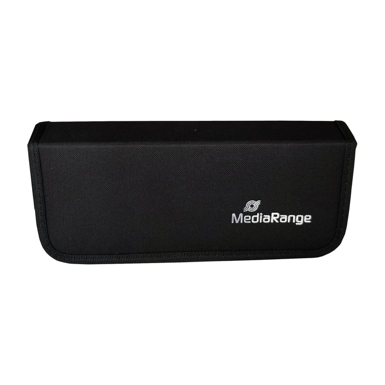 MediaRange BOX99 etui na karty pamięci 5 kart(y) Nylon Czarny