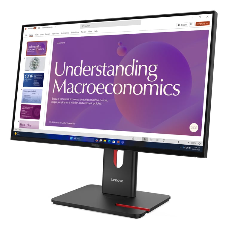 фото Монитор Lenovo ThinkVision T24D-40