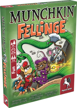 Pegasus Munchkin Fellinge Gra planszowa Podróż / przygoda
