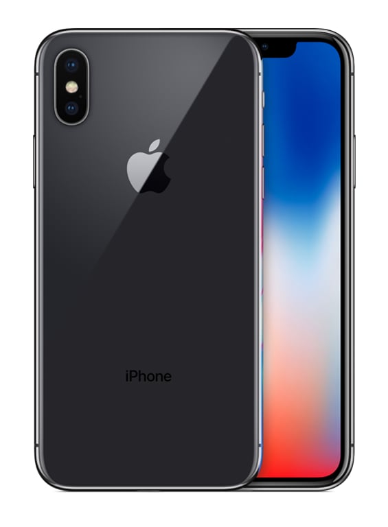 iPhone X シルバー 5.8インチ Apple iPhone X 64GB (srebrny) Odnowiony Refurbed, Smartfon