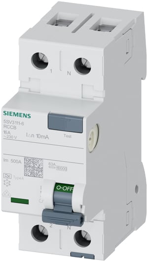 Siemens 5SV3111-6 wyłącznik instalacyjny 2P