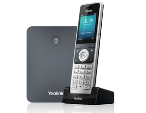 Yealink W76P VoIP-Telefon, grau, 20 Leitungen, TFT-Display