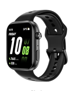 Honor InfoWear Watch 2i 4,7 cm (1,85") AMOLED 49,7 mm Digital 390 x 450 px Touchscreen Schwarz