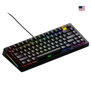 Glorious Gaming GMMK 3 HE 75% Prebuilt klawiatura USB QWERTY US English Czarny