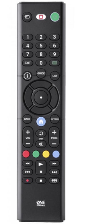One For All TV Replacement Remotes URC1312 Remote Control Infrared Press the buttons