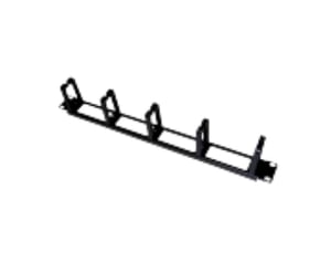 A-LAN PK011 organizator na kable Rack Uchwyt na kabel Czarny 1 szt.