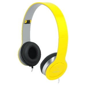 LogiLink HS0030 Headphones/Headset Wired Headband Calls/Music Yellow