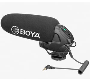 BOYA BY-BM3030 mikrofon Czarny Mikrofon do aparatu cyfrowego