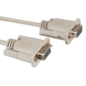 ROLINE 1.8 m 9-pin RS232 Parallel Cable, Gray, 1.8 m, 9-pin D-SUB RS232